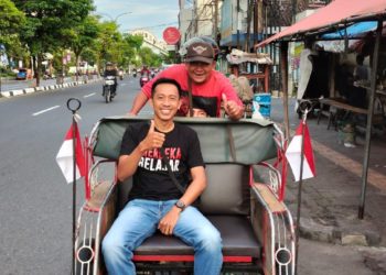 Pelajaran Berpikir Sehat dari Pak Manthok, Si Penarik Becak Motor di Kota Yogya