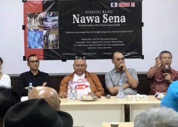 Dari Diskusi Buku “Nawa Sena” : Percumbuan Estetik Sastrawan dan Perupa yang Tak Saling Meniadakan