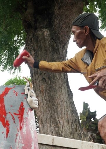 Seniman dari Lima Negara Pada Nungkalik International Festival