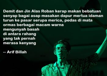 Puisi-puisi Arif Billah | Demit dan Jin Alas Roban