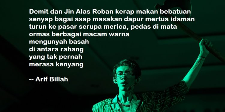 Puisi-puisi Arif Billah | Demit dan Jin Alas Roban