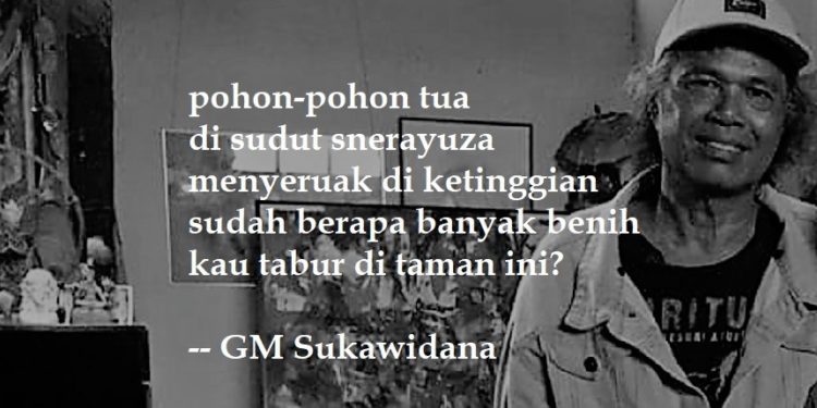 Puisi-puisi GM Sukawidana | Rumah Warna Snerayuza