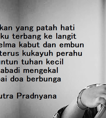 Puisi-puisi Putra Pradnyana | Merangkai Latri
