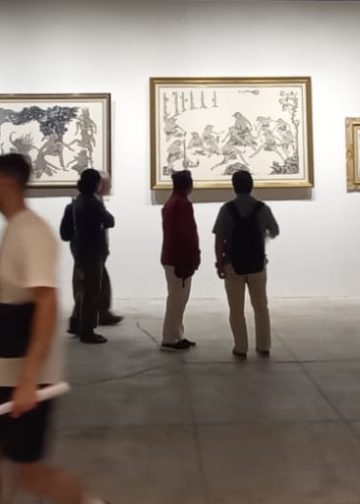 Garis I Gusti Nyoman Lempad Menyimpulkan Narasi | Dari Diskusi Pameran “Darkness is White”