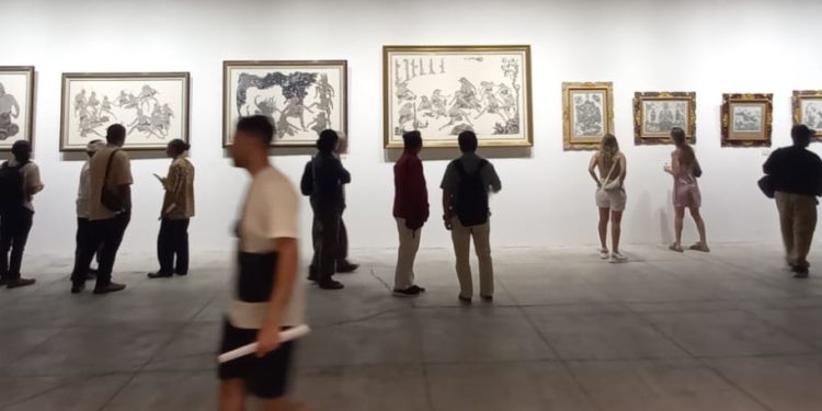 Garis I Gusti Nyoman Lempad Menyimpulkan Narasi | Dari Diskusi Pameran “Darkness is White”