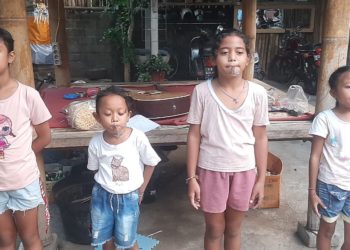 Perayaan Kemerdekaan yang Sederhana di Rumah Belajar Gebang, Desa Tembok-Buleleng