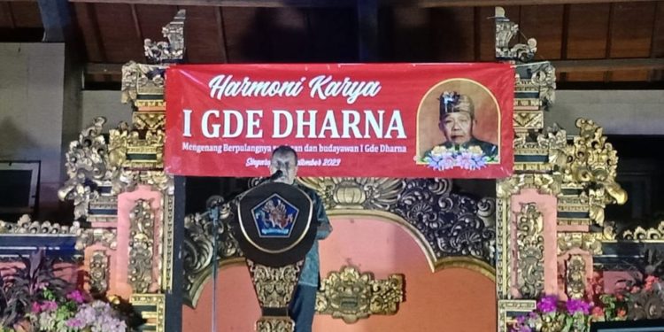 Mengenang I Gde Dharna Tak Cukup Hanya Sekadar Seremonial