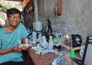 Di Desa Sinabun, Ada Teknologi Inovasi Pengelolaan Sampah Bernama Trashkleng