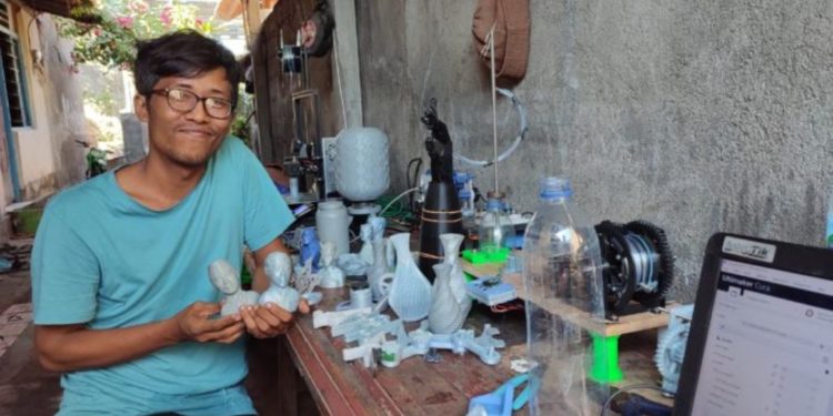 Di Desa Sinabun, Ada Teknologi Inovasi Pengelolaan Sampah Bernama Trashkleng