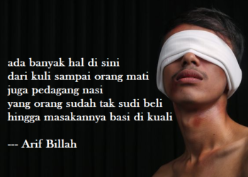 Puisi-puisi Arif Billah | Elegi Dewi Lanjar