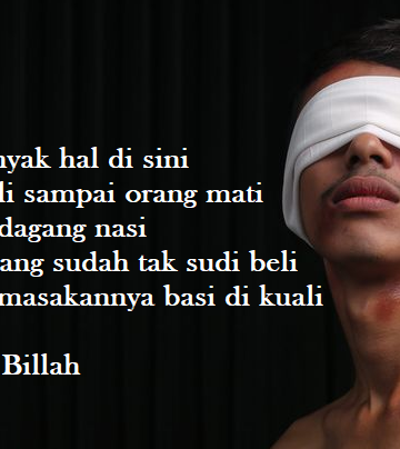 Puisi-puisi Arif Billah | Elegi Dewi Lanjar