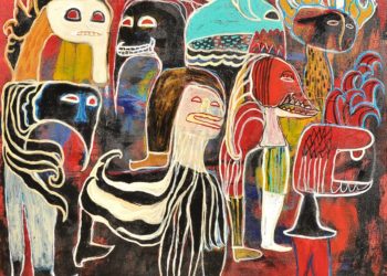 40 Karya Made Kaek  dalam “Lines of Poetry” di Russ Gallery Canggu