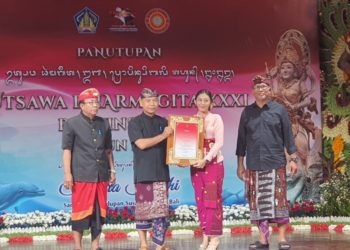 Kabupaten Badung Juara Umum  Utsawa Dharmagita Provinsi Bali