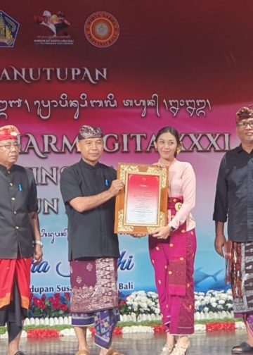 Kabupaten Badung Juara Umum  Utsawa Dharmagita Provinsi Bali