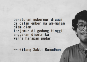 Puisi-puisi Gilang Sakti Ramadhan | Anggaran Perubahan Daerah