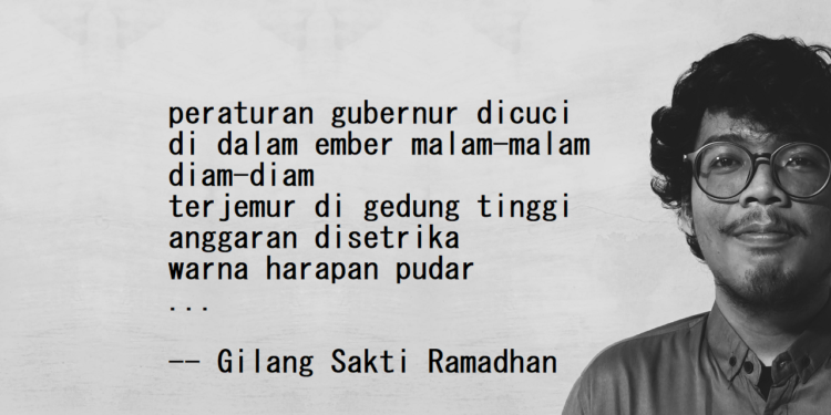 Puisi-puisi Gilang Sakti Ramadhan | Anggaran Perubahan Daerah
