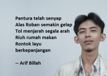 Puisi-puisi Arif Billah | Sepanjang Pantai Aku Mengumpat