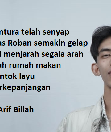 Puisi-puisi Arif Billah | Sepanjang Pantai Aku Mengumpat