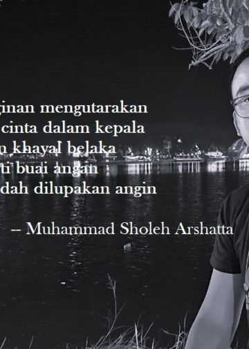 Puisi-puisi Muhammad Sholeh Arshatta | Memasak Kata-kata