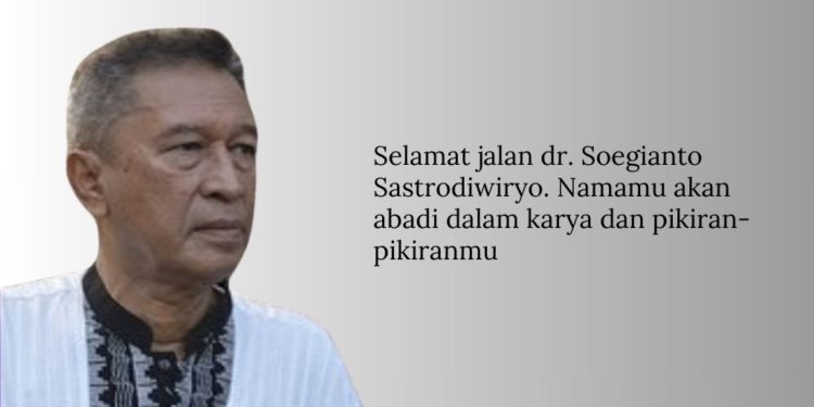 Soegianto Sastrodiwiryo, Dokter yang Sejarawan Itu Berpulang