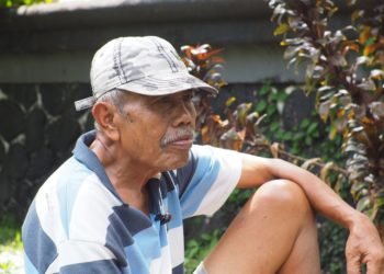 Pak Tua Parsa Si Penjaga Reservoar  Waterleiding dan Suido Syo di Buleleng