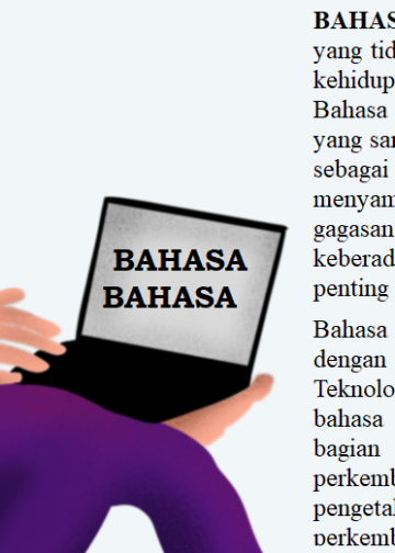 Perkembangan Bahasa Indonesia Dalam Bidang Iptek