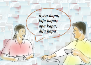 Dialek dan Idiolek Bahasa Bali Saya