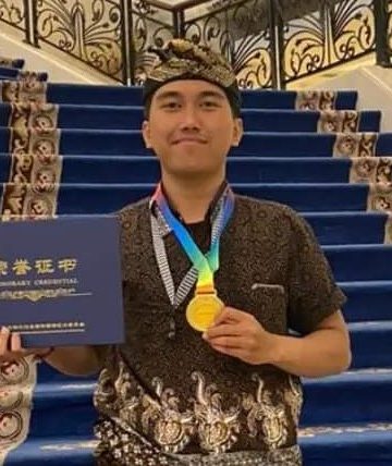 Gede Agustin Anggara Putra, Juara Terbaik Perlombaan Patung Salju di Harbin-China