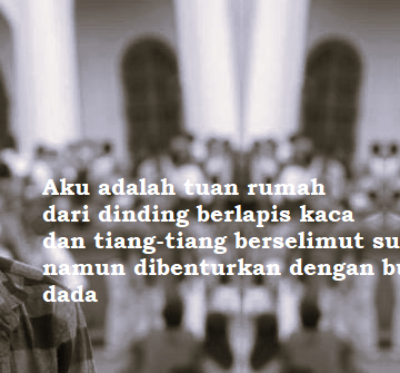 Puisi-puisi Anggi Farhans | Aku Adalah Tuan Rumah