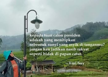 Puisi-puisi Emi Suy | Kepada Capres
