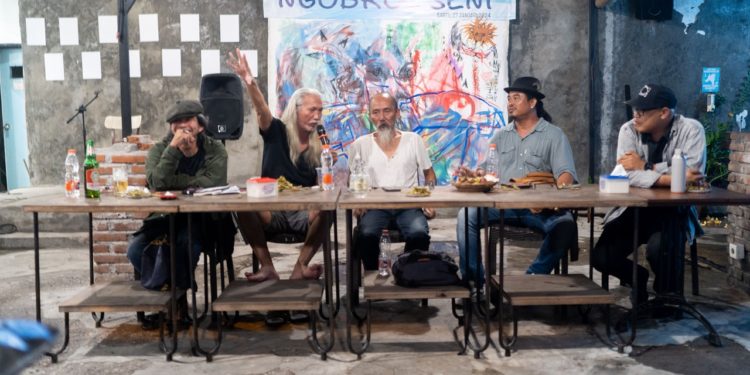 Ngobral di Ngobrol Seni: Ketika Yudane, Tan Lioe Ie, Putrayasa dan Kun Adnyana Bicara Seni