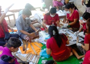 Konservasi Lontar di Desa Panji Buleleng, Awalnya “Sambrag”,  Akhirnya Teridentifikasi