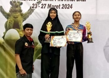 Tiga Pesilat Putri Pagar Nusa Buleleng Sabet Juara di Porjar 2024: Bulan Puasa Bukan Halangan!