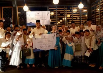 Buka Puasa ala Nusantara bersama Panti Asuhan Sakinah : The Moon Light Rooftop Swarga Suites Berawa