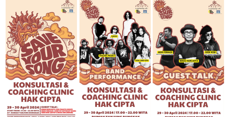 “Save Your Song”, Musisi Harus Paham Apa Saja Yang Menjadi Haknya