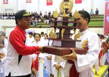 Bupati Cup Perisai Diri, Pj. Bupati Buleleng Harapkan Terus Berlanjut