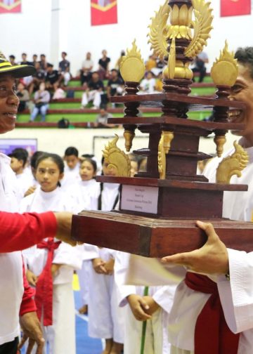 Bupati Cup Perisai Diri, Pj. Bupati Buleleng Harapkan Terus Berlanjut