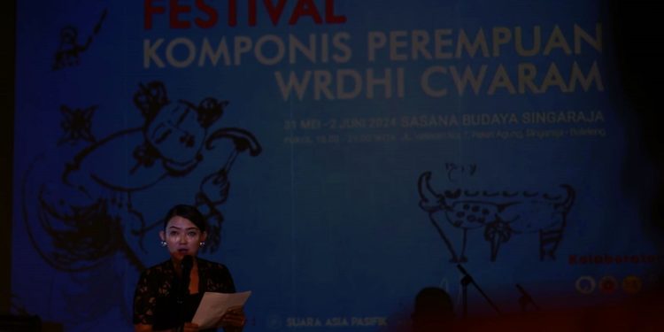 Ekosistem Seni untuk Keragaman Identitas Pelaku Seni – Sambutan pada Festival Komponis Perempuan Wrdhi Cwaram  