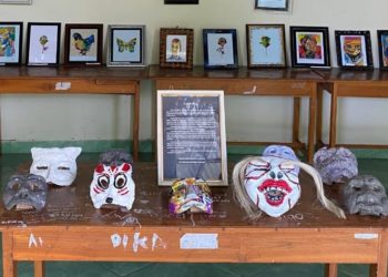 Ada Sampah Plastik yang Estetik di Taman Bung Karno, Buleleng — Ini Karya Siswa SMPN 3 Sukasada