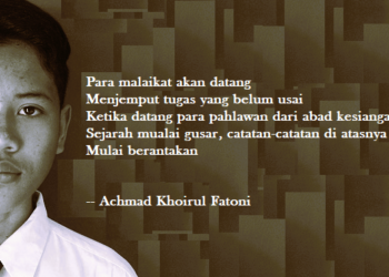 Puisi-puisi Achmad Khoirul Fatoni | Catatan Biru