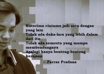Puisi-puisi Farras Pradana | Bukan Hukuman