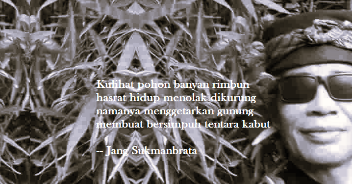Puisi-puisi Jang Sukmanbrata | Ketika Sajak Itu Jejak di Sungai