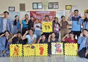 Anak-anak Tunagrahita Bermain Dengkleng Sambil Meningkatkan Pemahaman Seksual –  Cerita PKM-PM Undiksha di Yayasan Anak Unik, Gianyar
