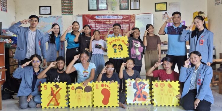 Anak-anak Tunagrahita Bermain Dengkleng Sambil Meningkatkan Pemahaman Seksual –  Cerita PKM-PM Undiksha di Yayasan Anak Unik, Gianyar