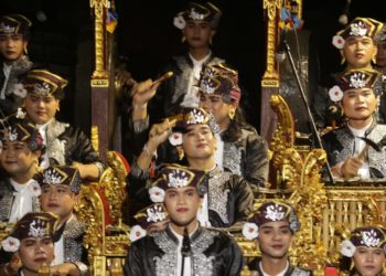 Gong Kebyar Dewasa dari Yayasan Lilanjani Kerta Bumi, Tabanan, Sajikan Sunar Genjong, Raga Sidhi, dan Jayaning Singasana di PKB 2024