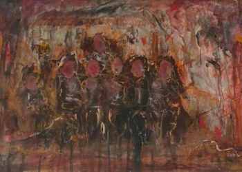 Sisa-Sisa yang Menjadi Rupa : Catatan Pameran Tunggal Sidzia Madvox di Warung Kota, Kota Mataram