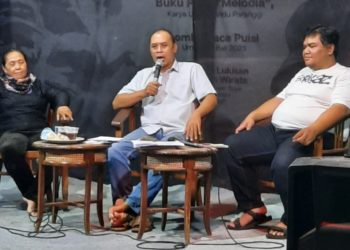 Debat Panas Bedah Buku Saka Rosanta dan Angga Wijaya di JKP Denpasar