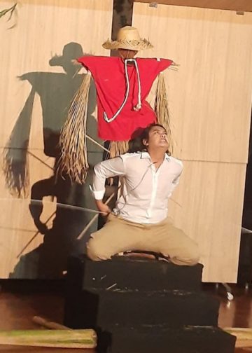 Dimas Bayu Erlangga, Didukung Rekan Teater di SMA, Juara 1 Lomba Monolog Peksimida Bali