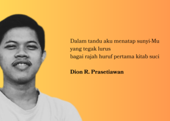 Puisi-puisi Dion R. Prasetiawan | Langit Malam Gaza