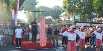 Meriahnya Gerak Jalan HUT Kemerdekaan di Buleleng, Pj. Bupati Instruksikan Transparansi Nilai